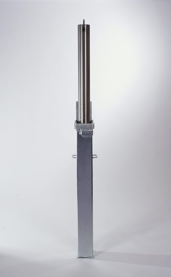 GL900 Retractable Stainless Steel Grade 304 Bollard 900mm Above Ground Lift Assist