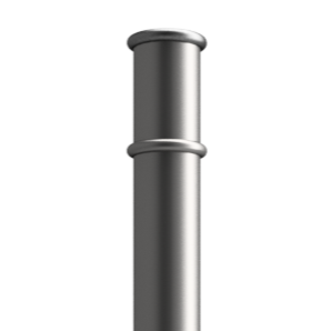 GFC3000 Ornamental Bollard 900mm Above Ground Bolt Down