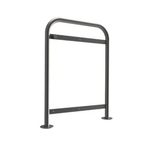 Galvanised Steel Door Guard 1100mm Height x 800mm Width Bolt Down