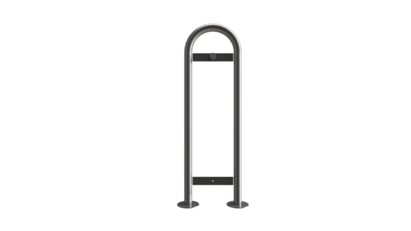 Galvanised Thin Door Guard 1100mm Height x 350mm Width Bolt Down