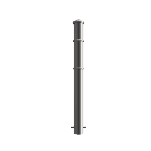 GFC1500 Ornamental Fixed Bollard 1000mm with galvanised finish