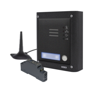 Videx GSM4K-1S/BL/4G - 1 button GSM intercom