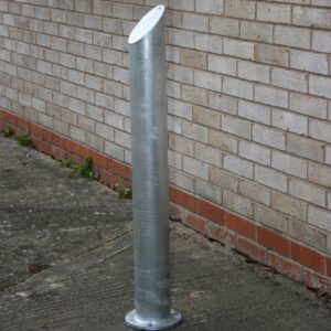 Mitre Top Bollard Galvanised Bolt Down