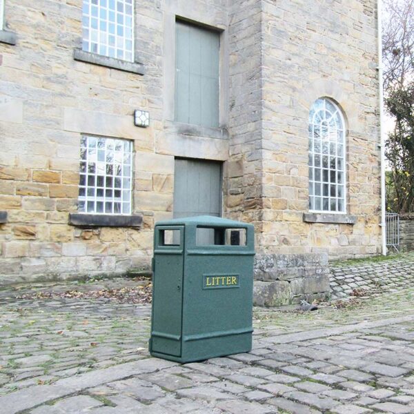 Closed Top Litter Bin